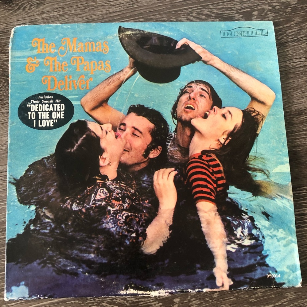 The mamas and papas deliver vintage vinyl record